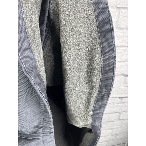 DULUTH TRADING CO Men's Blue Canvas Fleece Lined Snap Down Shirt Jacket 2XL - Picture 2 of 5